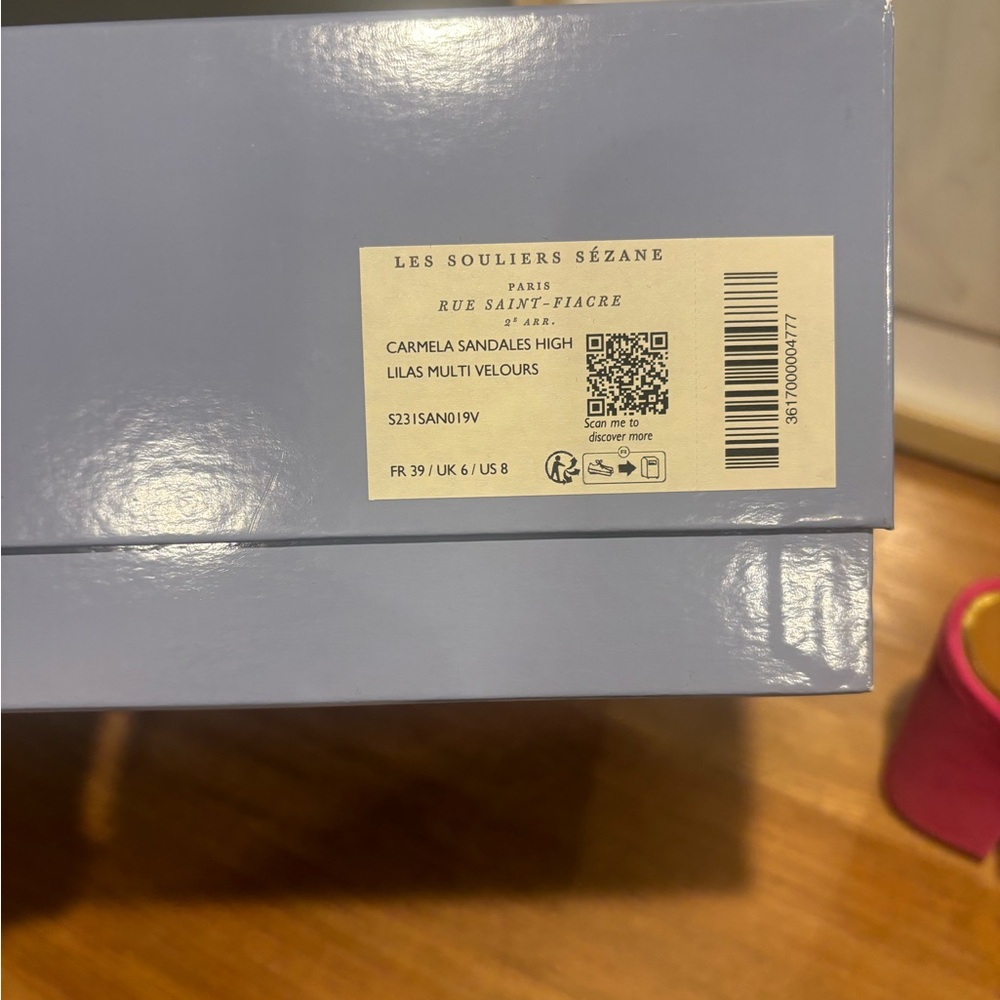 NIB Sezane Carmela High Sandals - US size 8 - Picture 5 of 8